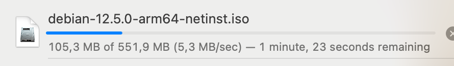 Downloading ISO